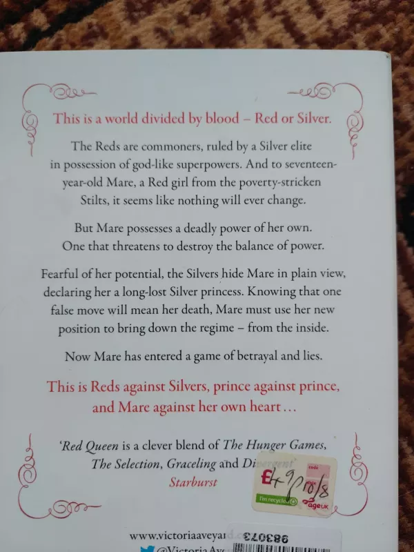 Red queen - Victoria Aveyard, knyga 3