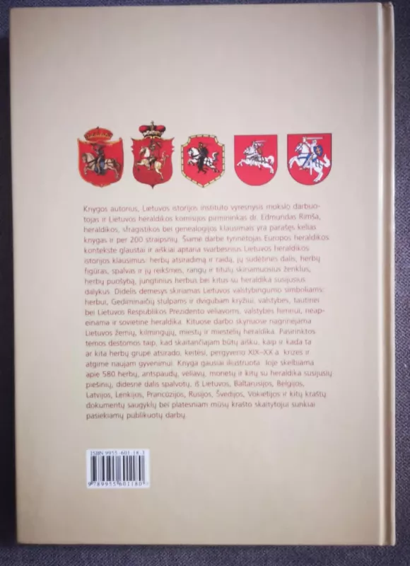 Heraldika. Iš praeities į dabartį - Edmundas Rimša, knyga 4