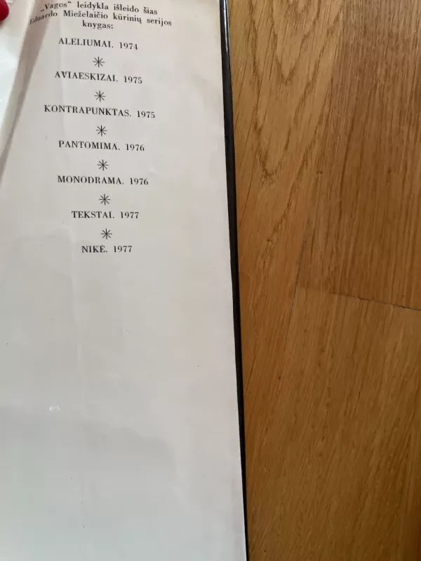 Čia Lietuva - Eduardas Mieželaitis, knyga 6