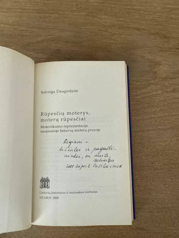 Rūpesčių moterys, moterų rūpesčiai - Solveiga Daugirdaitė, knyga 3