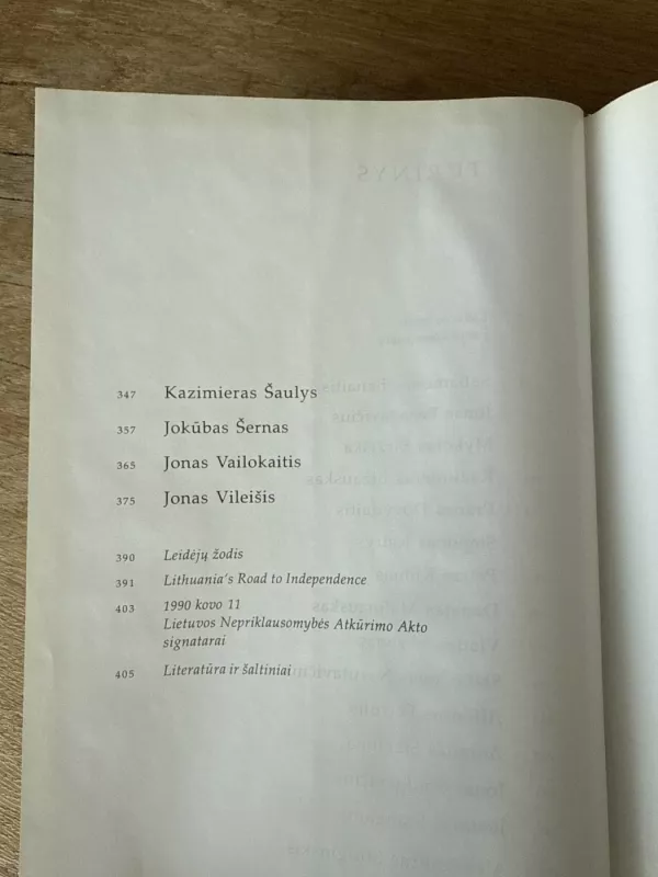 Signatarai: Vasario 16 - Algimantas Liekis, knyga 4