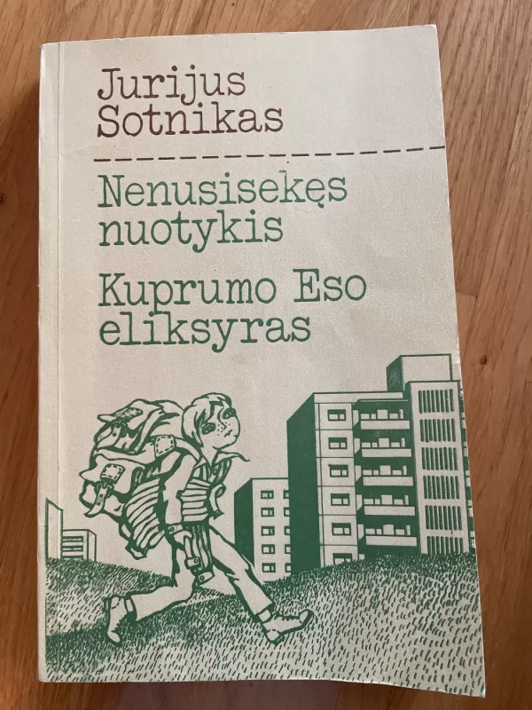 Nenusisekęs nuotykis. Kuprumo Eso eliksyras - J. V. Sotnikas, knyga 2