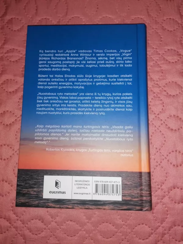 Nuostabaus ryto metodas - Hal Elrod, knyga 3