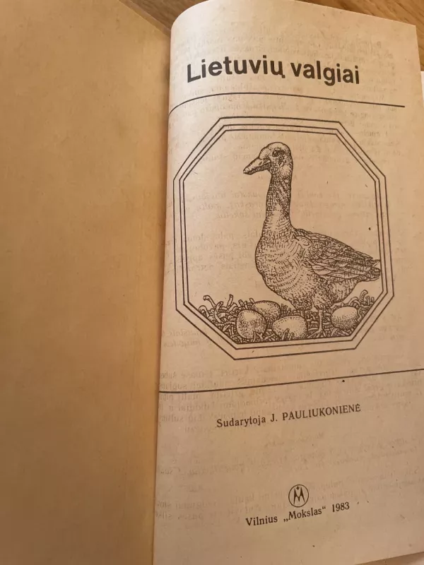 Lietuvių valgiai - J. Pauliukonienė, knyga 3