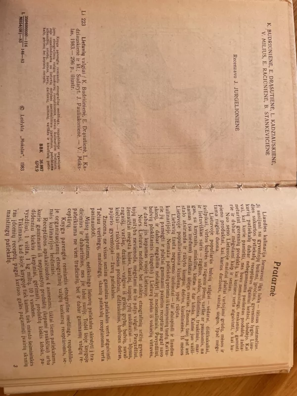 Lietuvių valgiai - J. Pauliukonienė, knyga 4