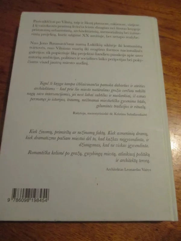 Neįgyvendintas Vilnius - Marija Dremaite, knyga 4