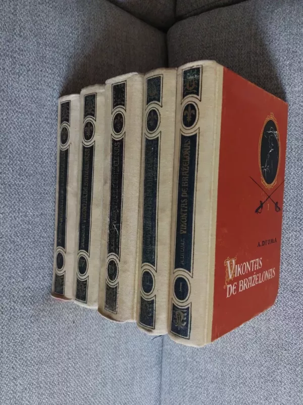 Vikontas de Braželonas 1-2-3-4-5 tomai - Aleksandras Diuma, knyga 2