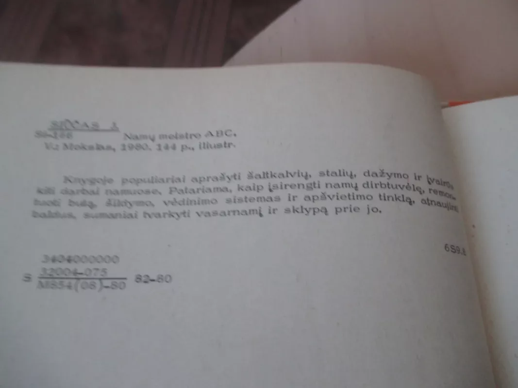 Namų meistro ABC - Jožefas Siūčas, knyga 5