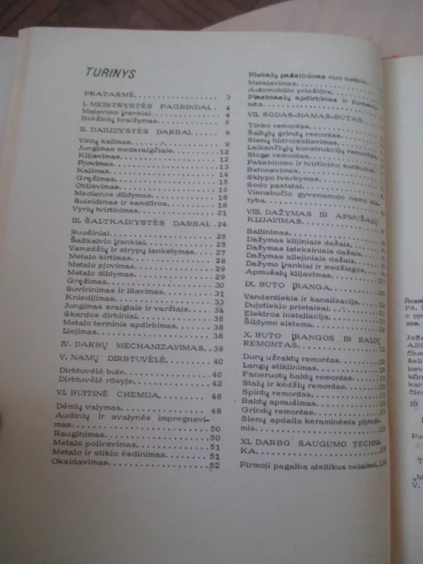 Namų meistro ABC - Jožefas Siūčas, knyga 4