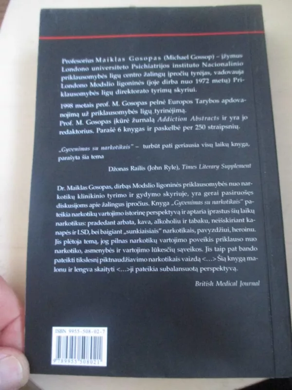 Gyvenimas su narkotikais - Michael Gossop, knyga 5