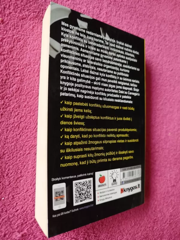 Kaip sėkmingai spręsti konfliktus darbe ir asmeniniame gyvenime - Dale Carnegie, knyga 4