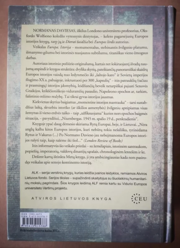 EUROPA ISTORIJA - Norman Davies, knyga 5