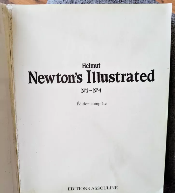 Helmut Newton's Illustrated - Helmut Newton, knyga 4