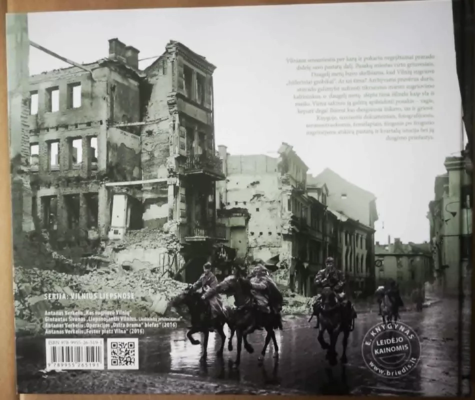 Kas sugriovė Vilnių - Antanas Verkelis, knyga 4