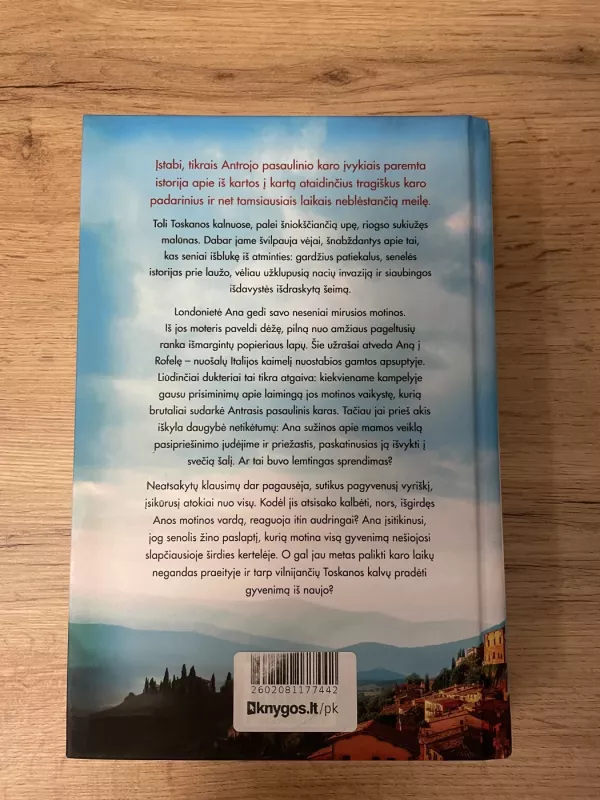 Toskanos paslaptis - Angela Petch, knyga 3