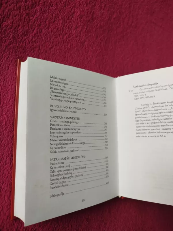 Gyvenimas be tablečių - Eugenija Šimkūnaitė, knyga 5