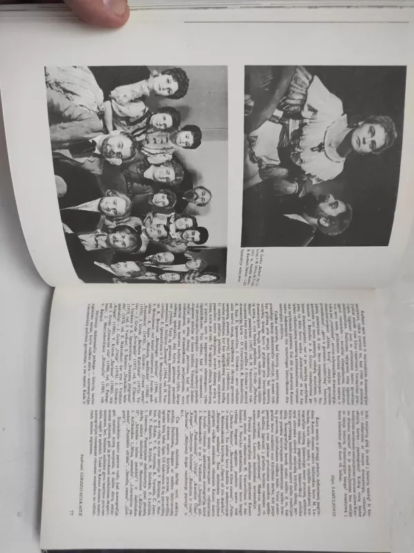 Kauno valstybinis akademinis dramos teatras, 1920-1990 - V. Savičiūnaitė, knyga 3