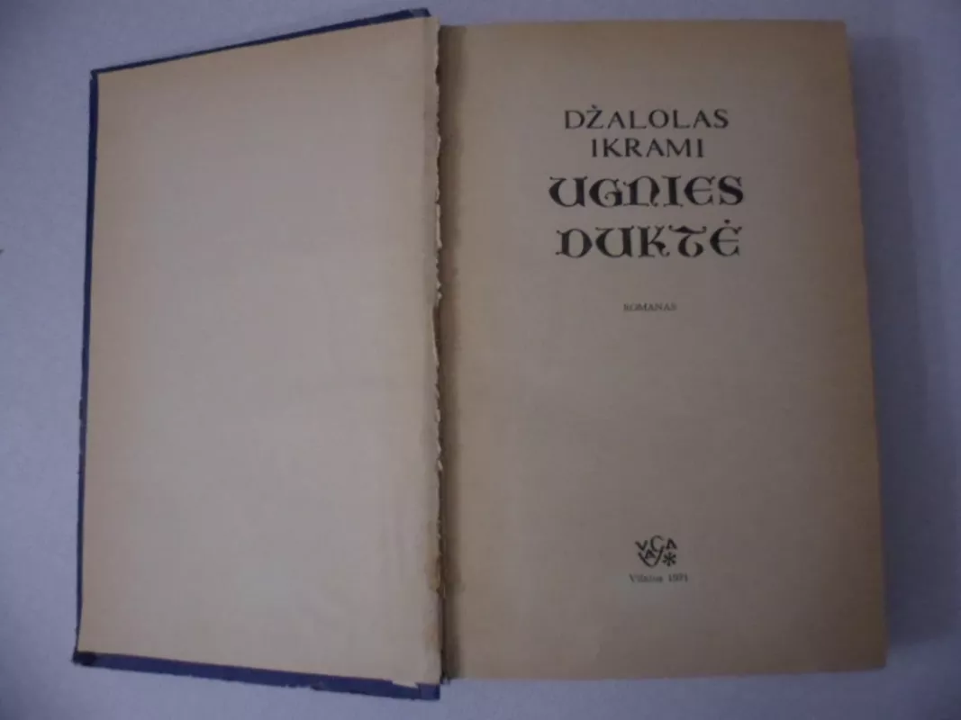 Ugnies duktė - Džalolas Ikrami, knyga 3