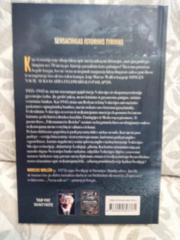 Dingęs nacių auksas, arba feldmaršalo paslaptis - Marcus Wallén, knyga 4