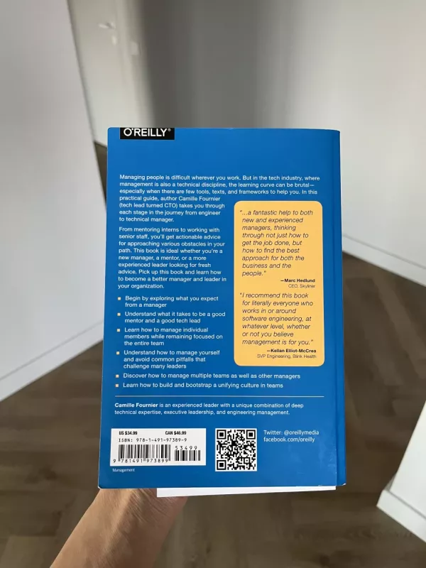 The Manager's Path - Camille Fournier, knyga 4