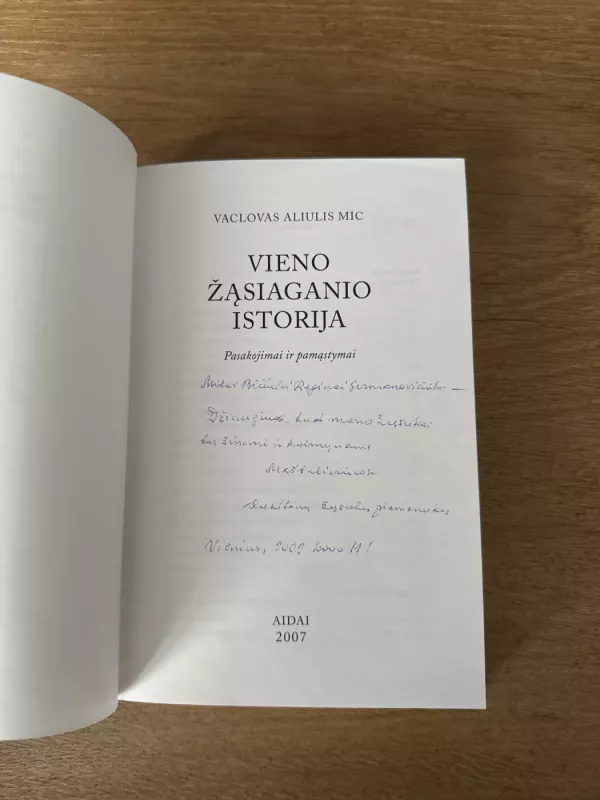 Vieno žąsiaganio istorija - Vaclovas Aliulis, knyga 3