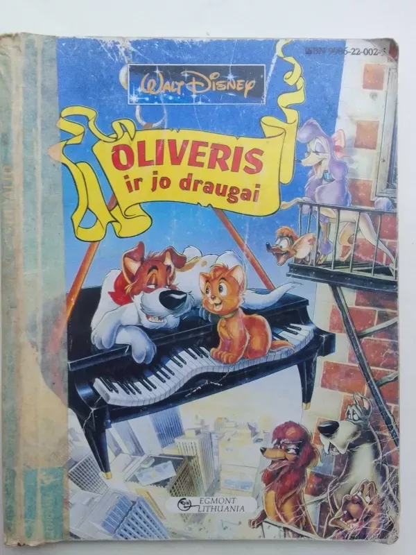 Oliveris ir jo draugai - Walt Disney, knyga 2