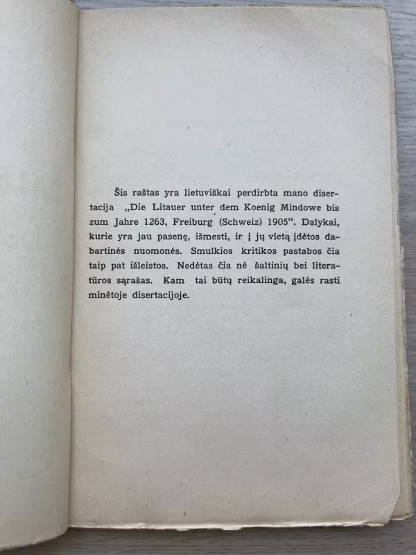 Mindaugas, Lietuvos karalius - Jonas Totoraitis, knyga 4