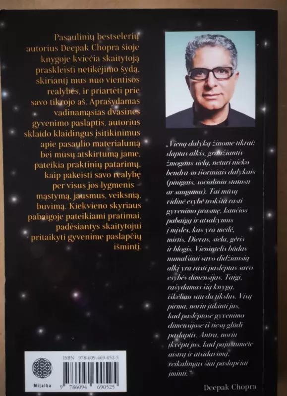 Paslapčių knyga. Pažinkime paslėptas savo gyvenimo dimensijas - Deepak Chopra, knyga 4