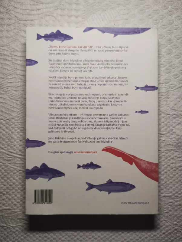 Silkė, menkė ir banginis - Jon Baldvin Hannibalsson, knyga 3