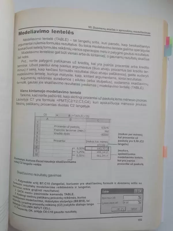 Microsoft Excel XP - Birutė Leonavičienė, knyga 5