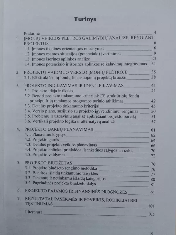 Projektų rengimas ir valdymas SVV įmonėse - Autorių Kolektyvas, knyga 5