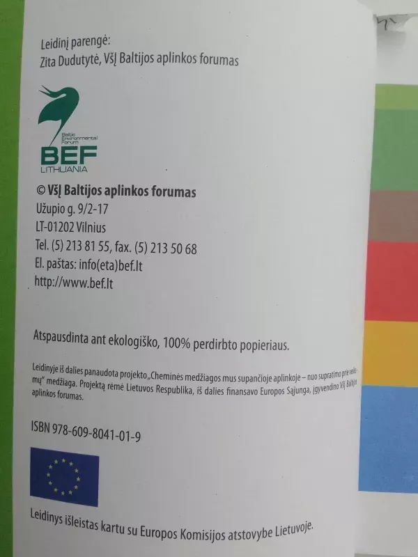 Eko atmintinė - Zita Dudutytė, knyga 5