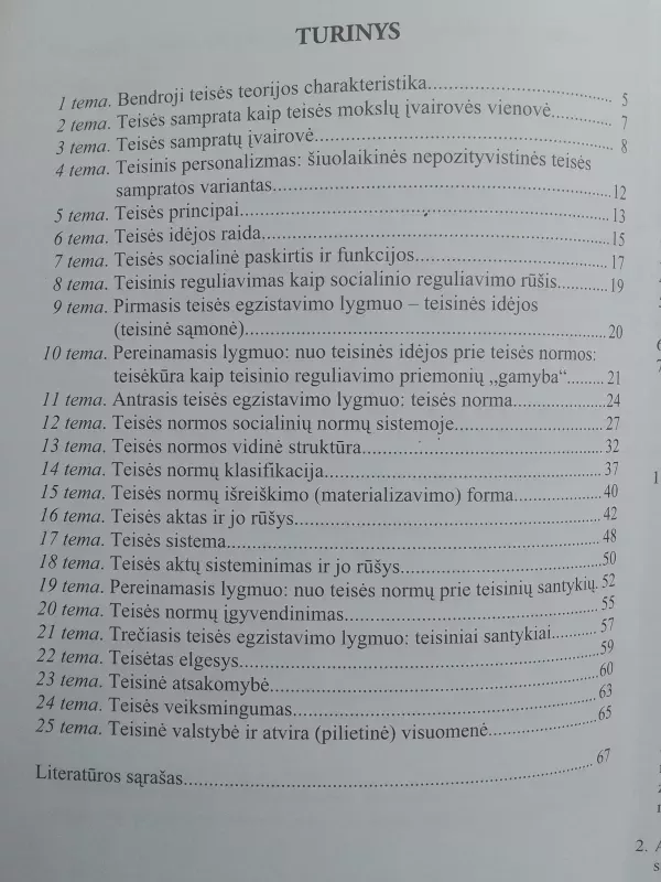 Teisės teorijos kontroliniai klausimai ir užduotys - Linas ir kiti Baublys, knyga 3