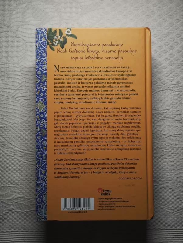 Gydytojas Avicenos Mokinys - Noan Gordon, knyga 3