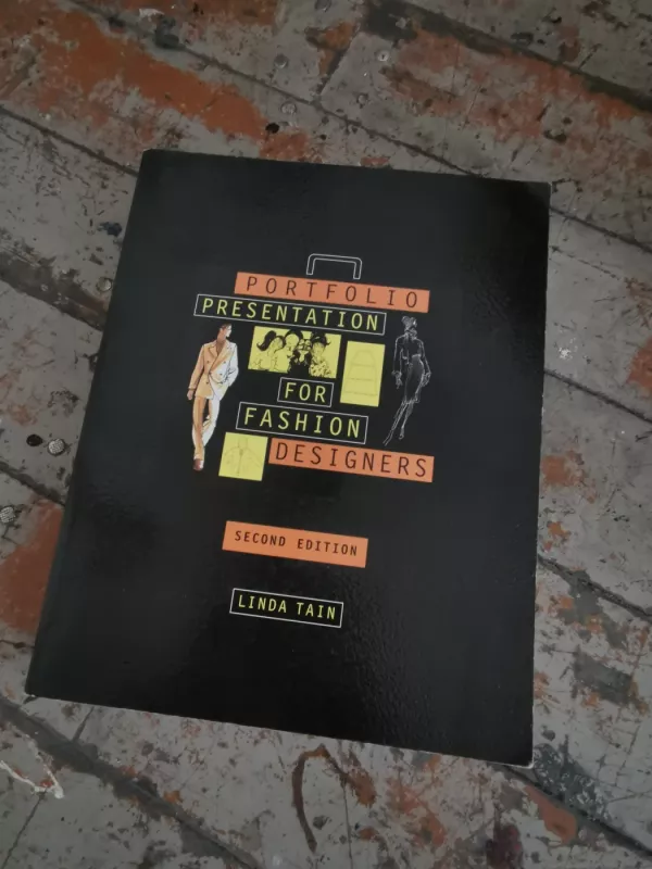 Portfolio presentation for fashion designers - Linda Tain, knyga