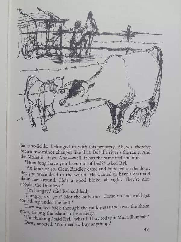 Pastures of the blue crane - H.F. Brinsmead, knyga 5