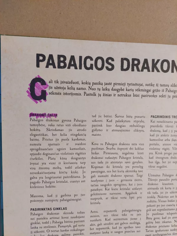 Minecraft Mobestiariumas - Mojang Synergies, knyga 3