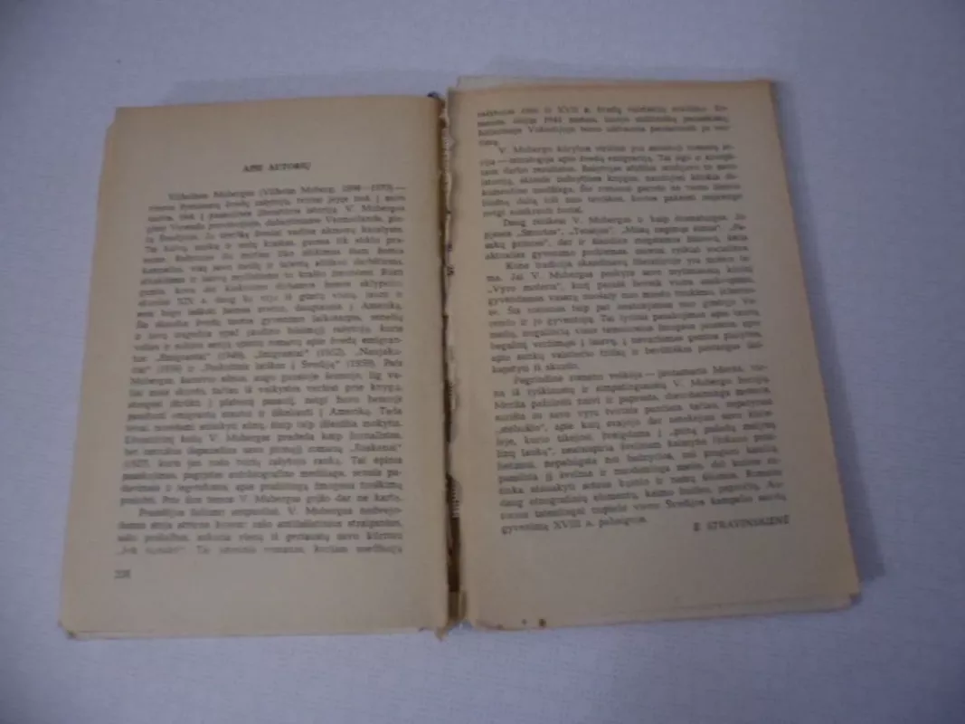 Vyro moteris - Vilhelmas Mubergas, knyga 5