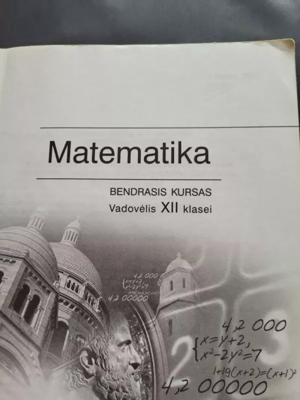 Matematika 12 - Autorių kolektyvas (įvairūs), knyga 3
