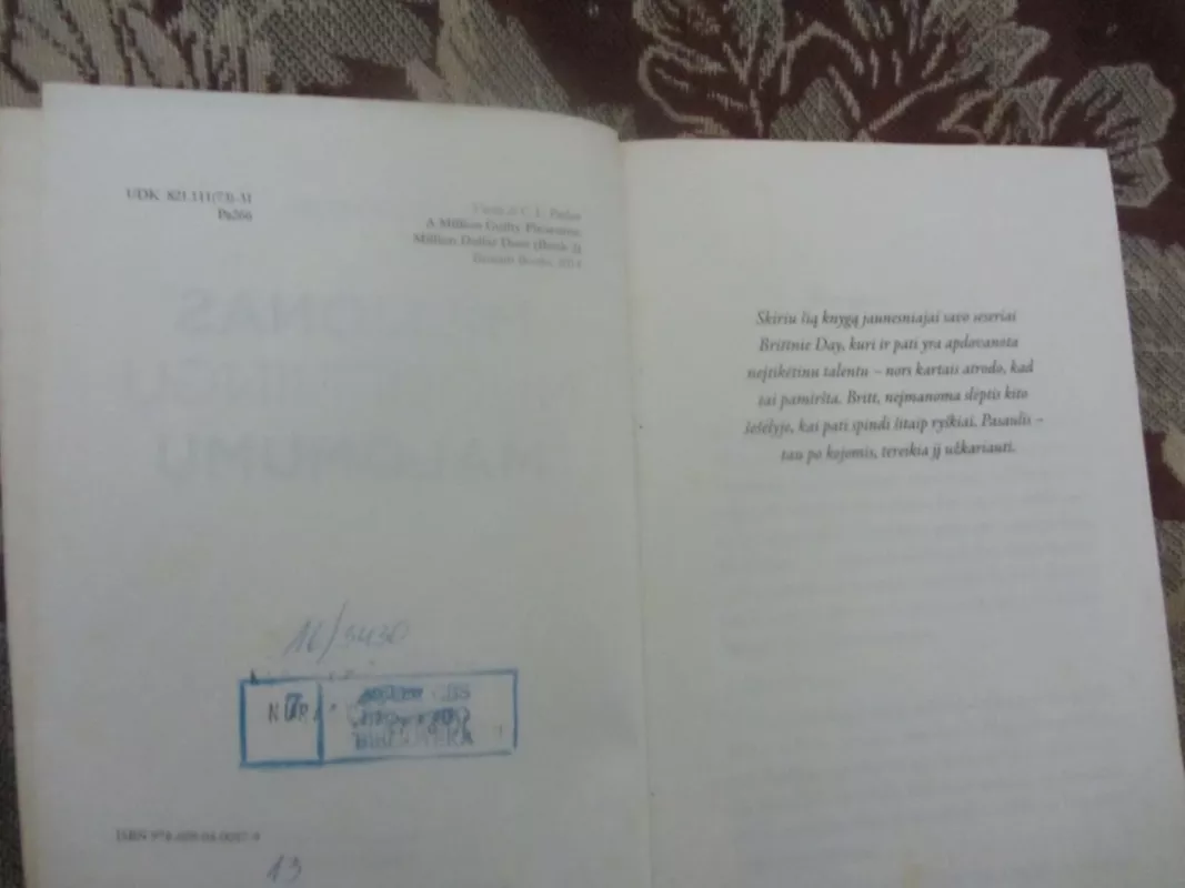 Milijonas nuodėmingų malonumų - C. L. Parker, knyga 3