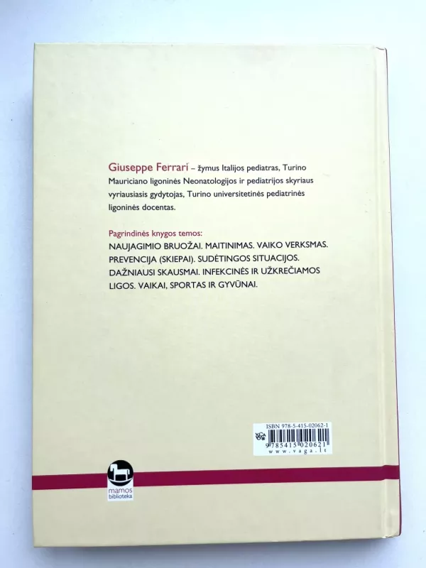 Laimingas vaikas - Giuseppe Ferrari, knyga 3