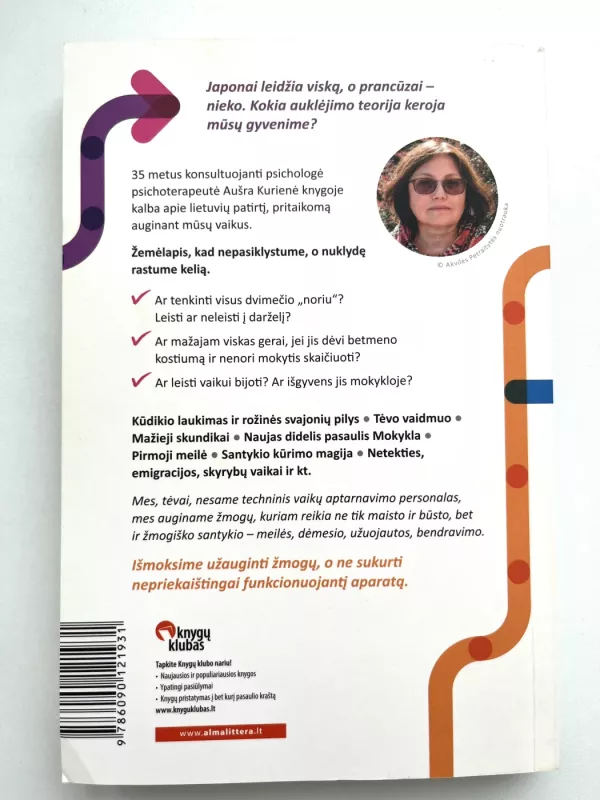 Kaip užauginti žmogų. Mintys iš vaikų psichologo smėlio dėžės - Aušra Kurienė, knyga 3