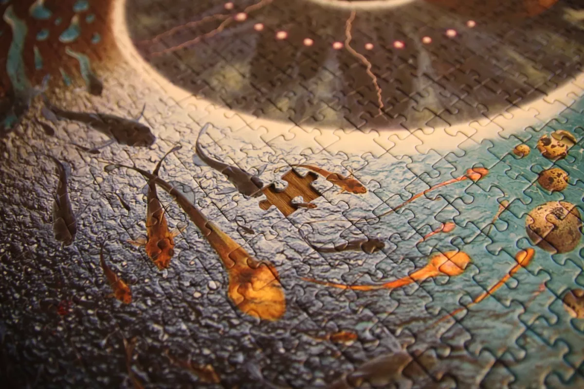 Rock Saws Pink Floyd -Pulse delionė (1000 dalių) - , stalo žaidimas 6