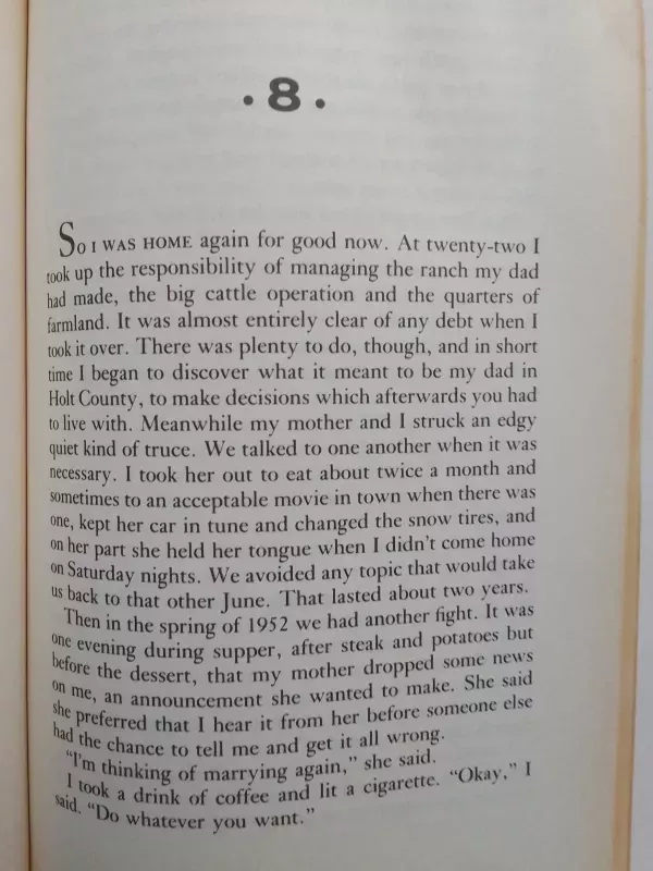 The tie that binds - Kent Haruf - Kent Haruf, knyga 6