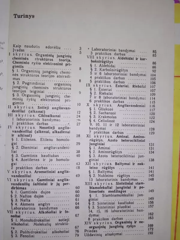 Organinė chemija 11 - G. Rudzytis, F.  Feldmanas, knyga 3