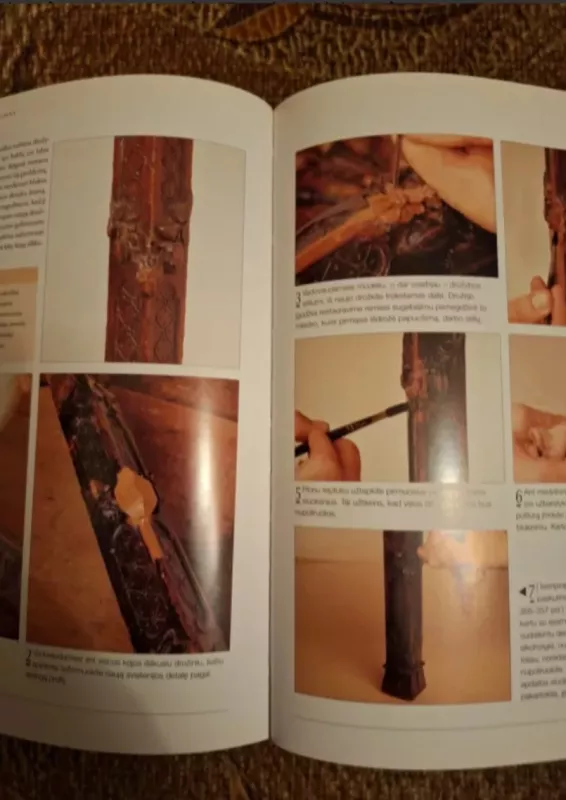 Išsamūs iliustruoti medžio darbai - Stephen Corbett, knyga 6