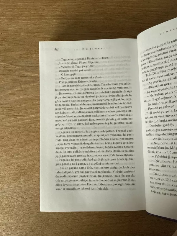 Gimtoji nuodėmė - P. D. James, knyga 6