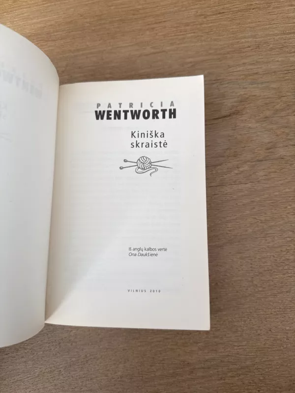 Kiniška skraistė - Patricia Wentworth, knyga 3