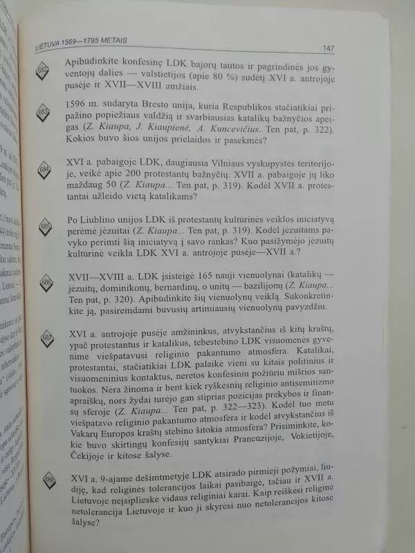 Lietuvos istorijos pažintinės užduotys - Stanislovas Stašaitis, knyga 6