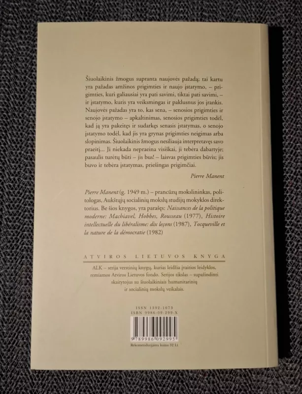 Žmogaus miestas - Pierre Manent, knyga 3